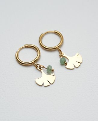 Kolczyki "Ginkgo"