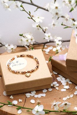 Bransoletka "Beige Calmness"