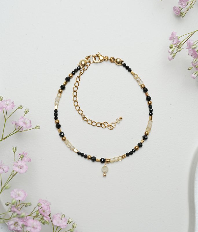Bransoletka "Tourmaline &amp; Citrine"