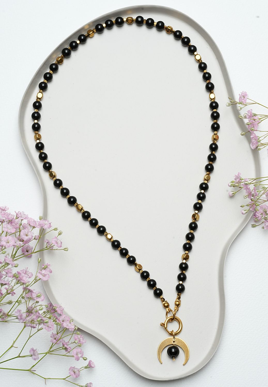 Naszyjnik "Black Lunula"