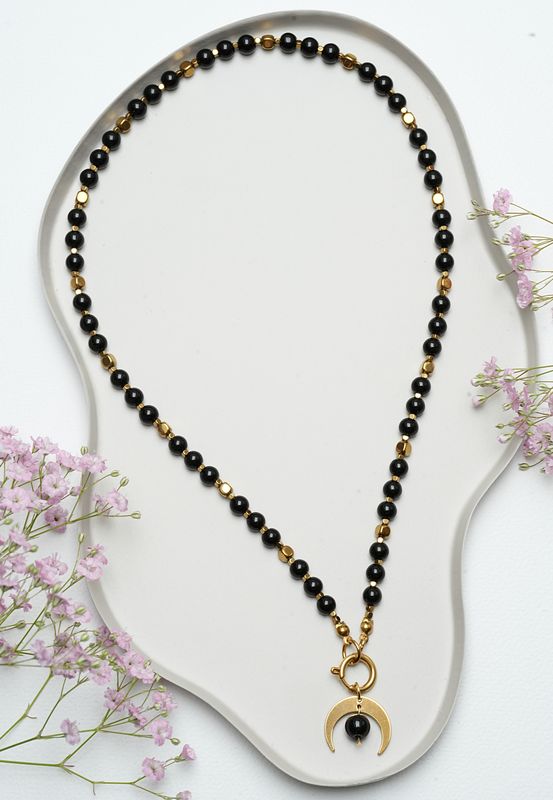 Naszyjnik "Black Lunula"