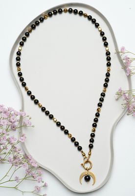 Naszyjnik "Black Lunula"