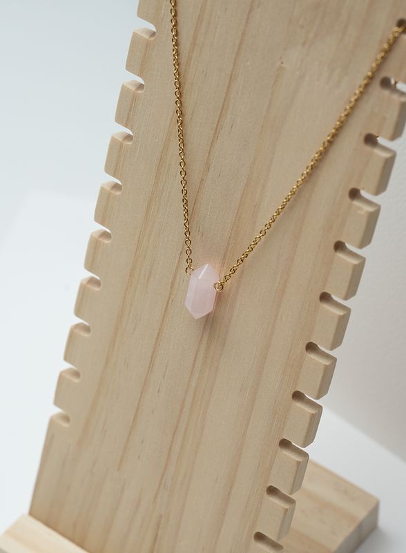 Łańcuszek "Pink Quartz"