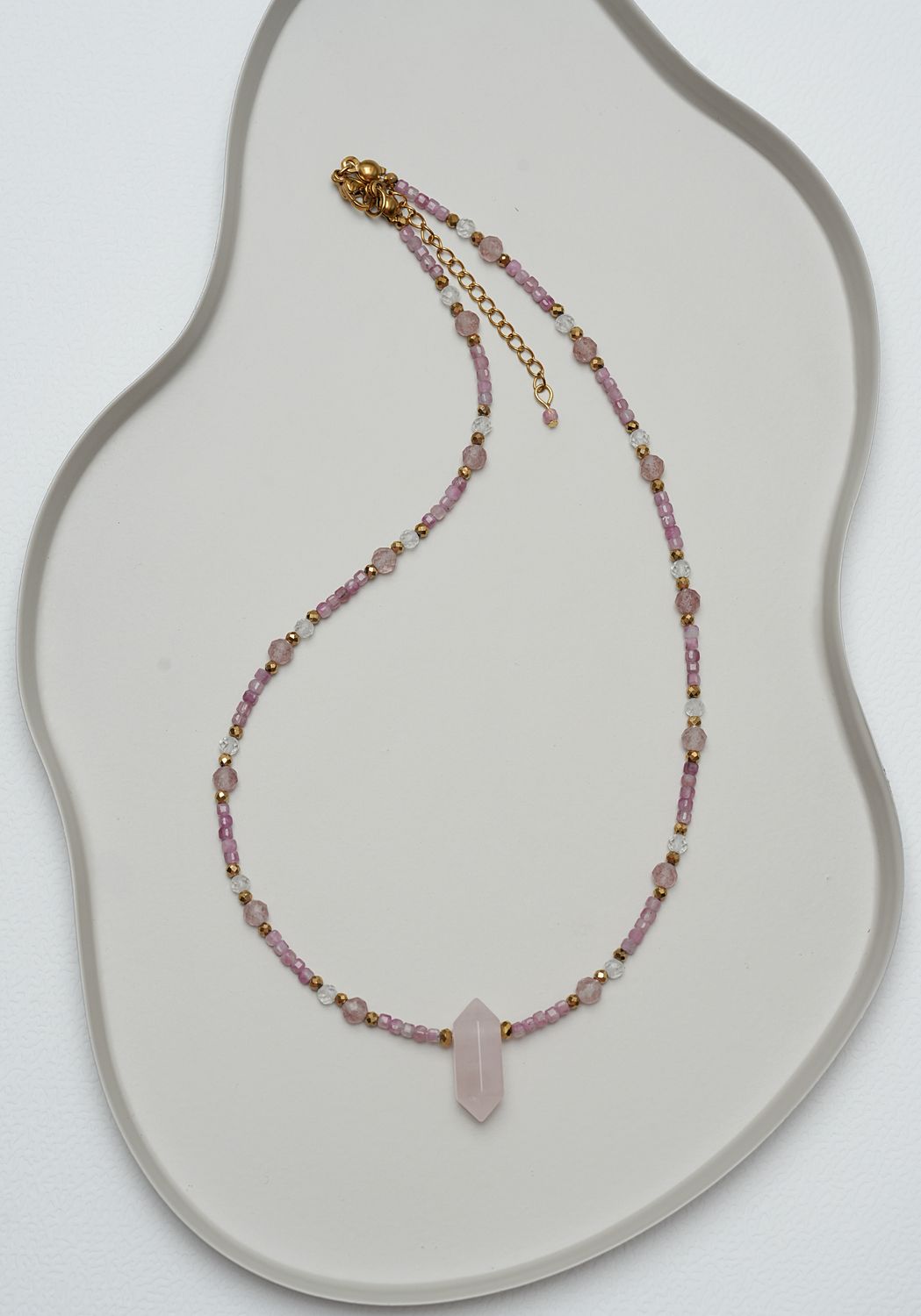 Naszyjnik "Delicate Quartz"