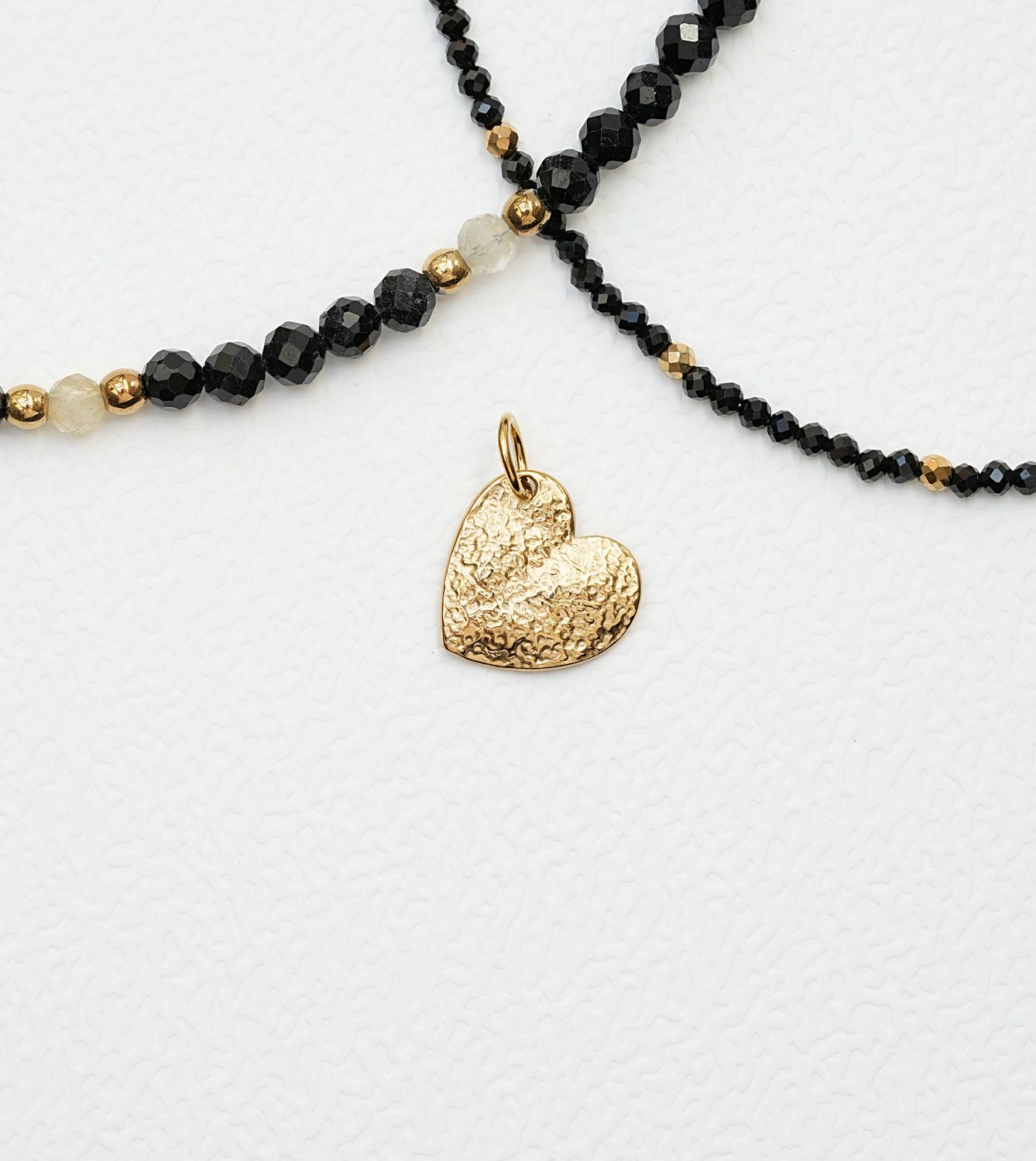 MODULE Zawieszka Serce gniecione GOLD