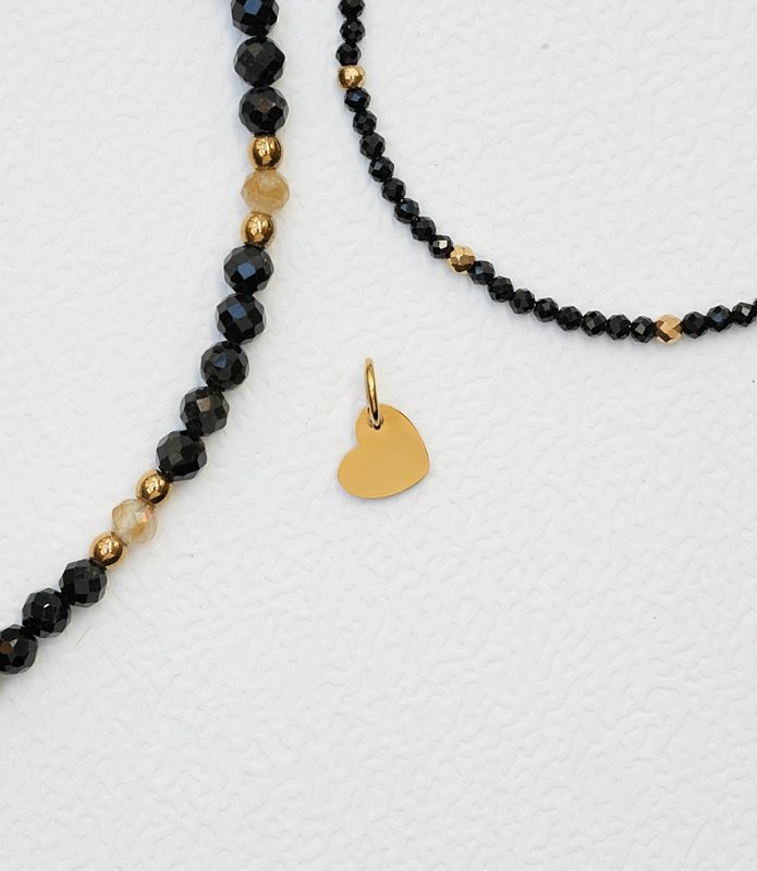 MODULE Zawieszka Serce gładkie małe GOLD