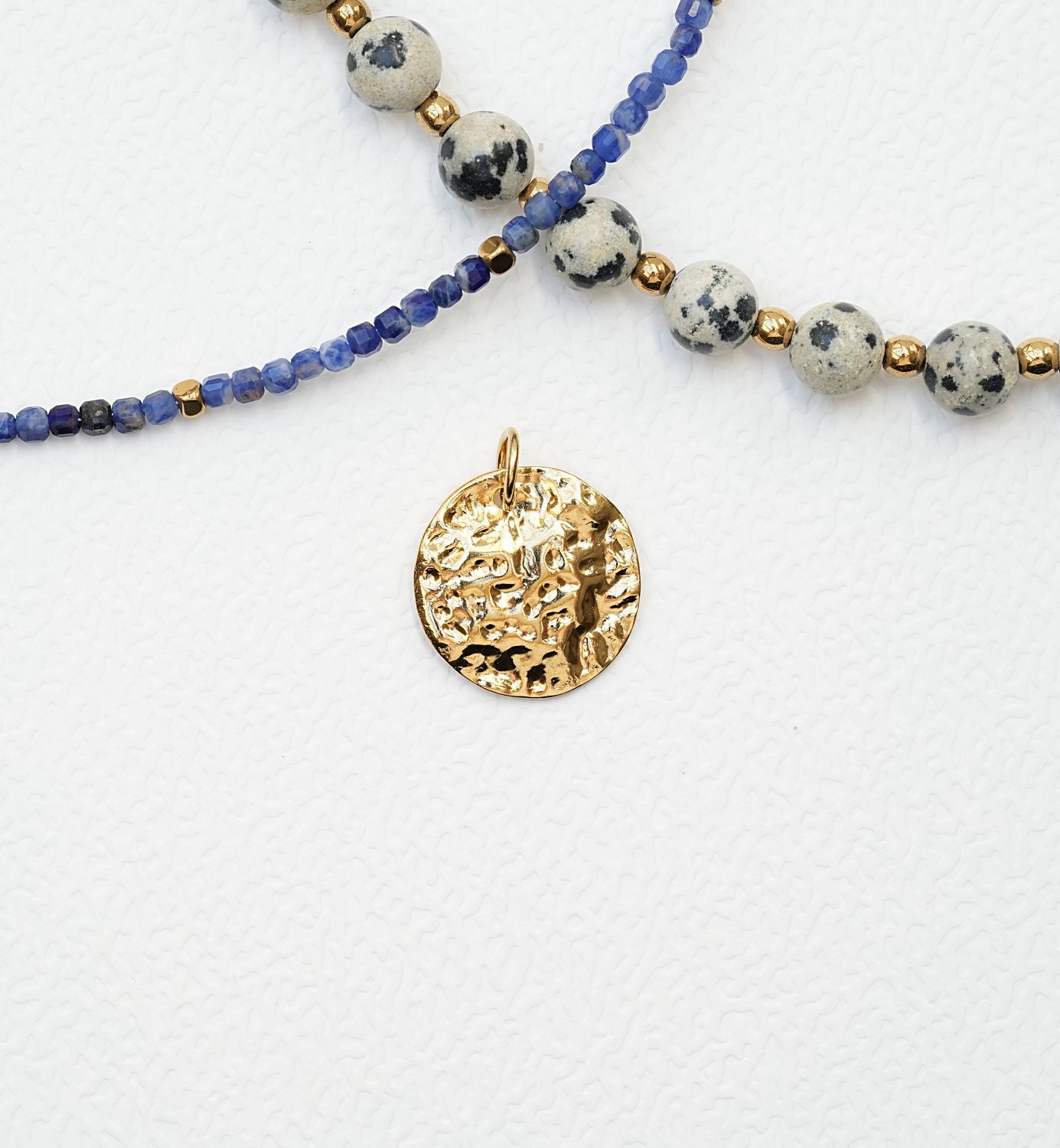 MODULE Zawieszka Moneta gnieciona duża GOLD