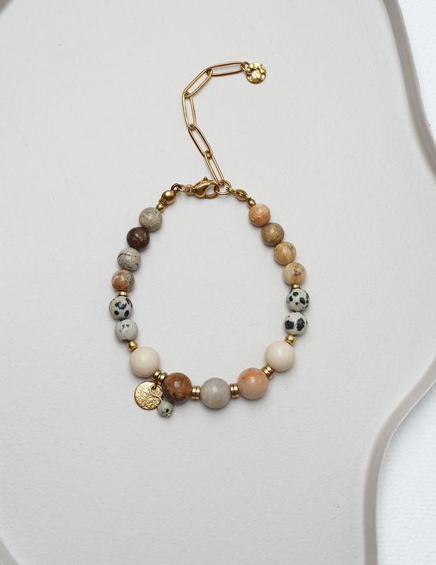 Bransoletka "Autumn Beige"