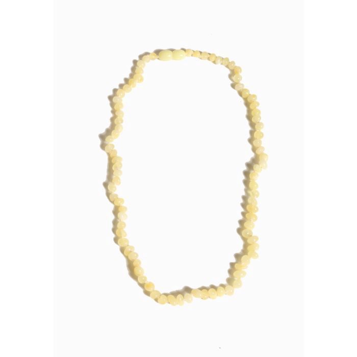 Coni barnsteen ketting kids Vanille 38cm