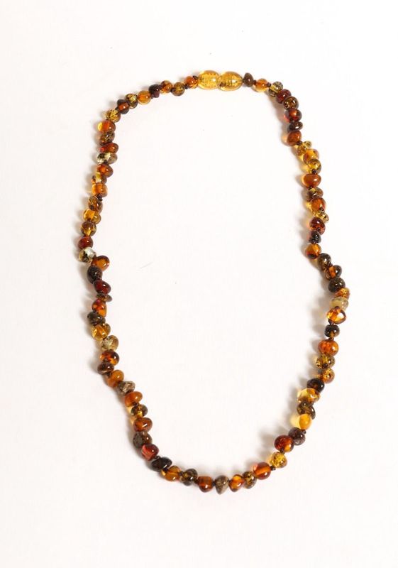 Coni barnsteen ketting kids Multi Colour 38cm