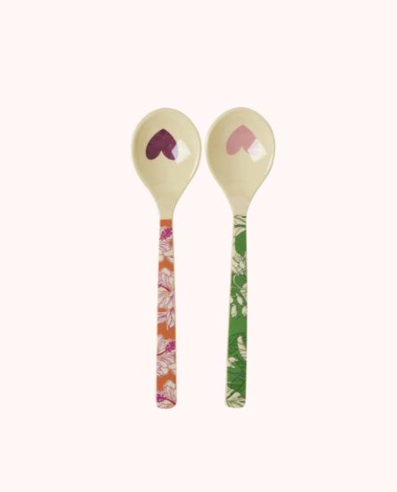 Melamine Teaspoon with Asst. Prints - Single