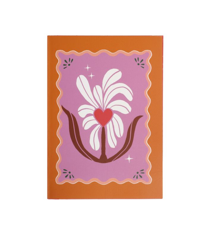 Small Notebook Heart Bloom