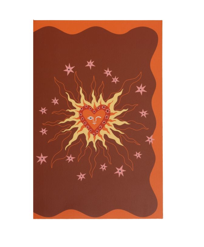 Notebook Heart Fire