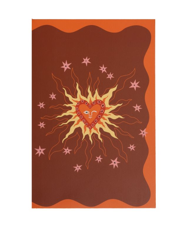 Notebook Heart Fire