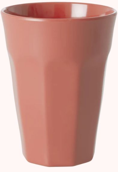 Melamine Cup in Orange - Tall - 400 ml