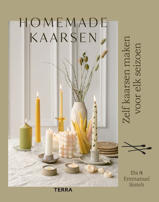 Boek - Homemade kaarsen
