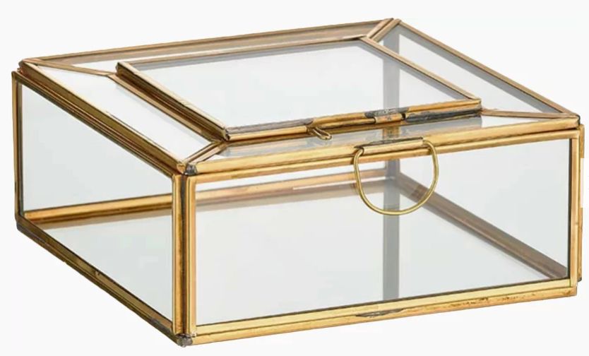 Nkuku Nalou Jewellery Box with frame