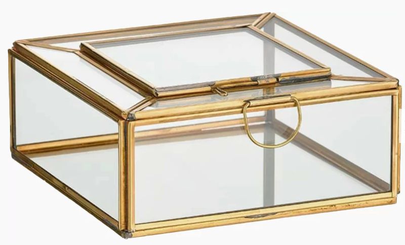 Nkuku Nalou Jewellery Box with frame