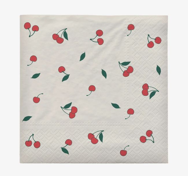 Cherry Paper Napkin - Servetten