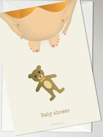 Kaart - Baby shower
