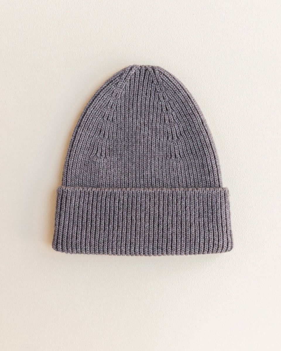 Hvid - Beanie fonzie (0-6m) Otter
