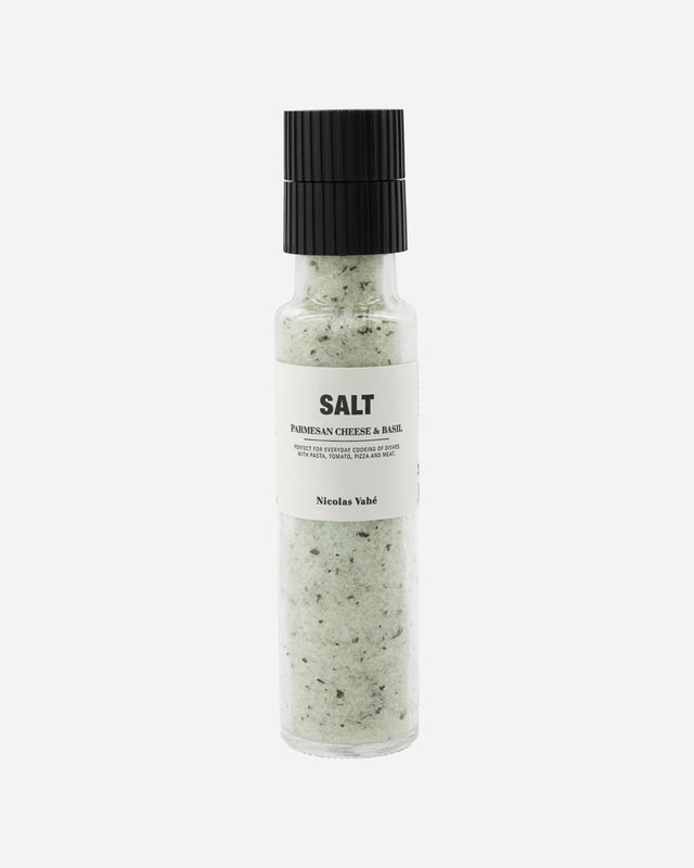 Salt, Parmesan cheese &amp; basil, 320 g