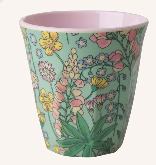 Medium Cup - Multicolor - Lupin Print