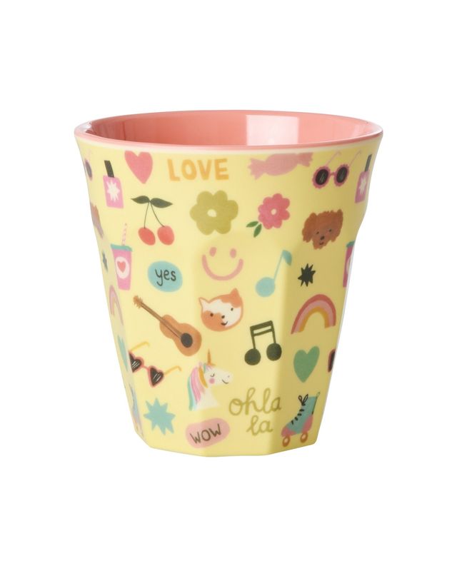 Rice beker unicorn love - 250 ml
