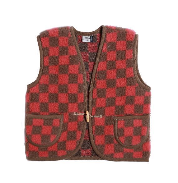 Alwero bodywarmer Alpen junior light - coral camello - 80/86