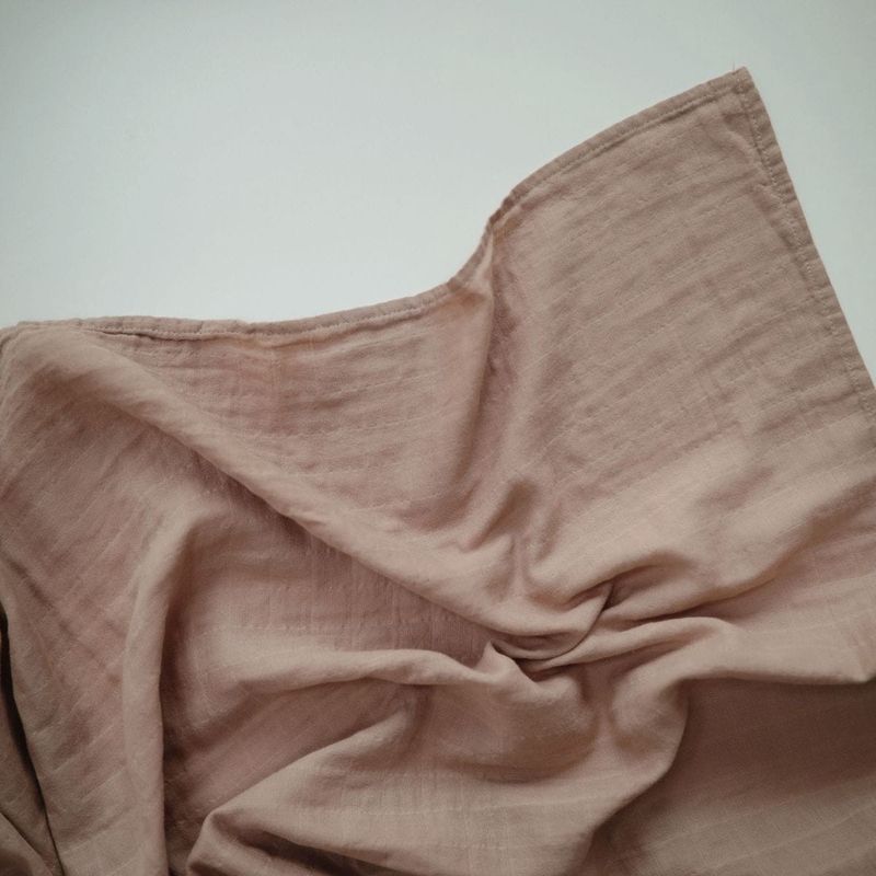 Mushie muslin swaddle - Naturel