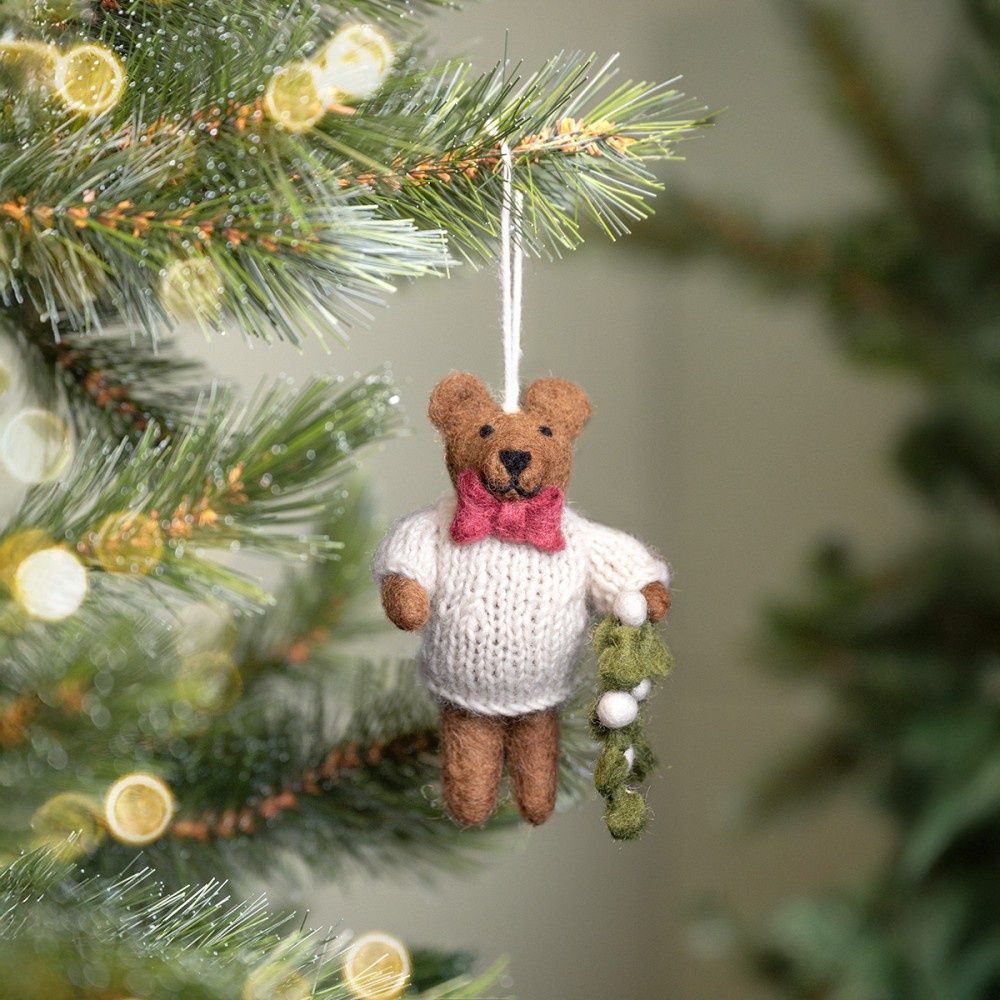 Hanger meneer beer creme