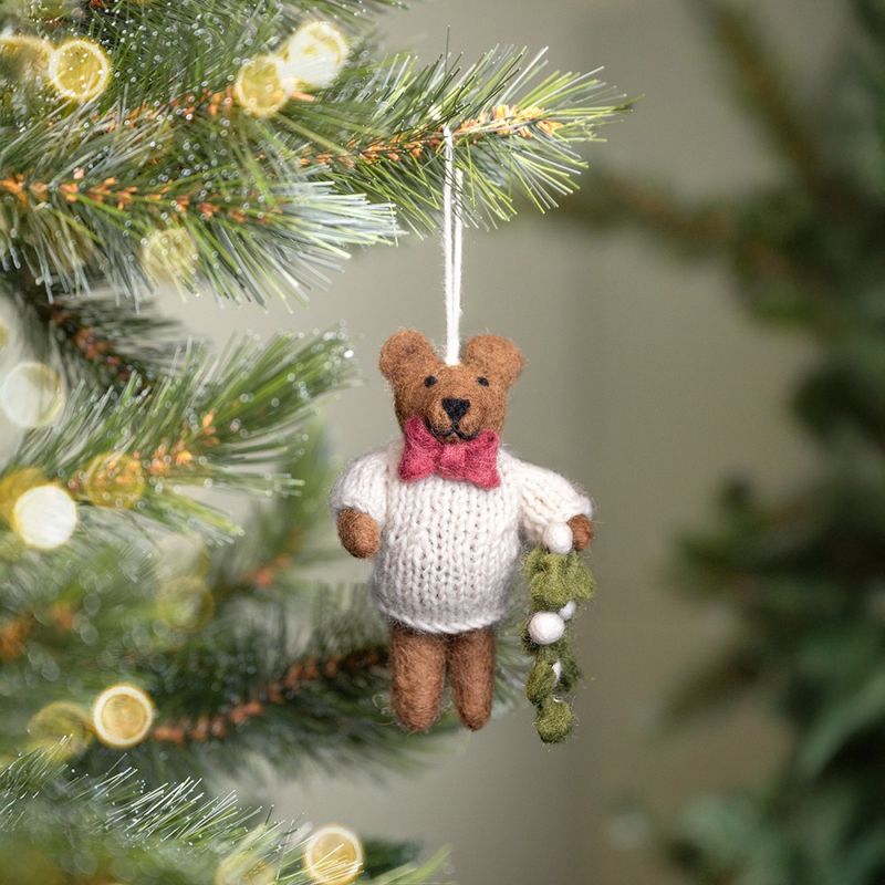 Hanger meneer beer creme