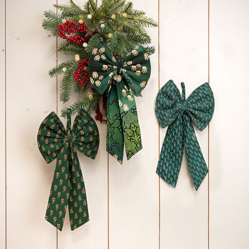 Hanger sari strik groentinten