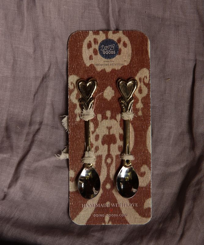 Hana heart spoon set