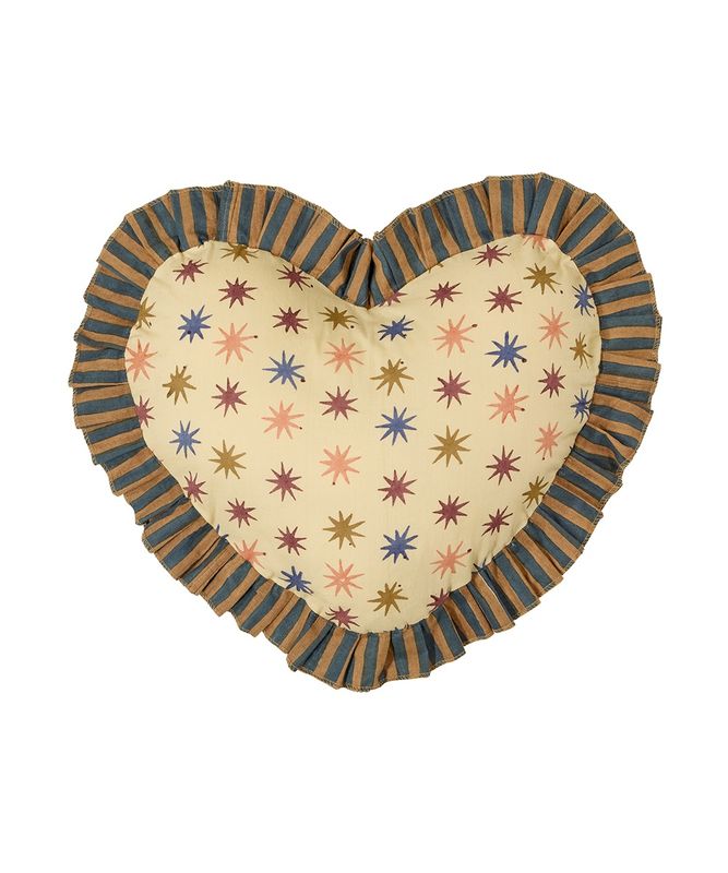 Noa star heart pillow