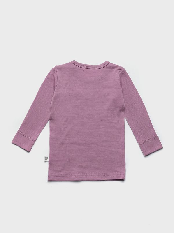 Wollen baby- kindertrui - Merinowol - Lavender Mist