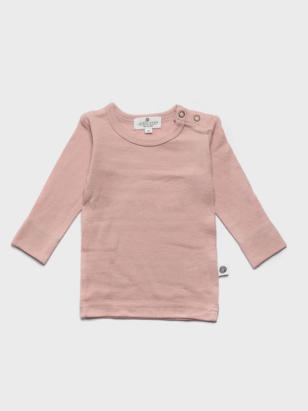 Wollen baby- kindertrui - Merinowol - Misty Rose