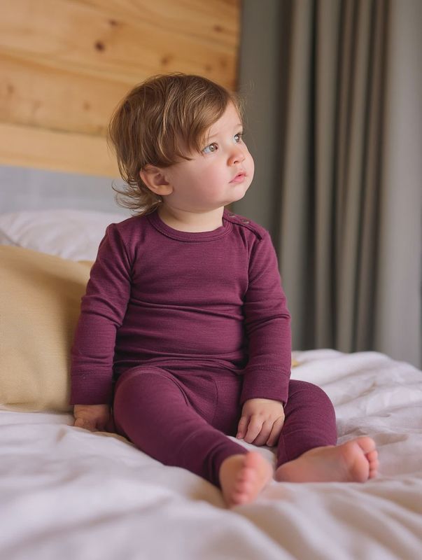 Wollen baby- kindertrui - Merinowol - Fig