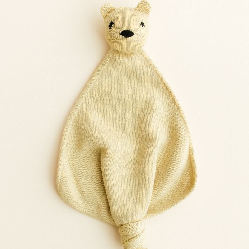 Hvid - teddy tokki light yellow