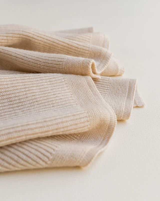Hvid blanket felix - oat