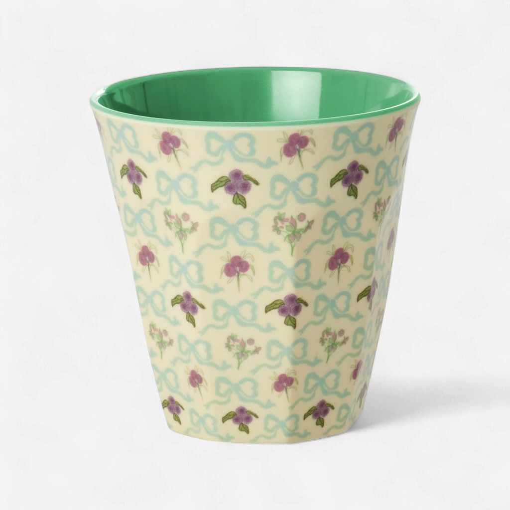 Rice beker bow and bouquet - 250 ml