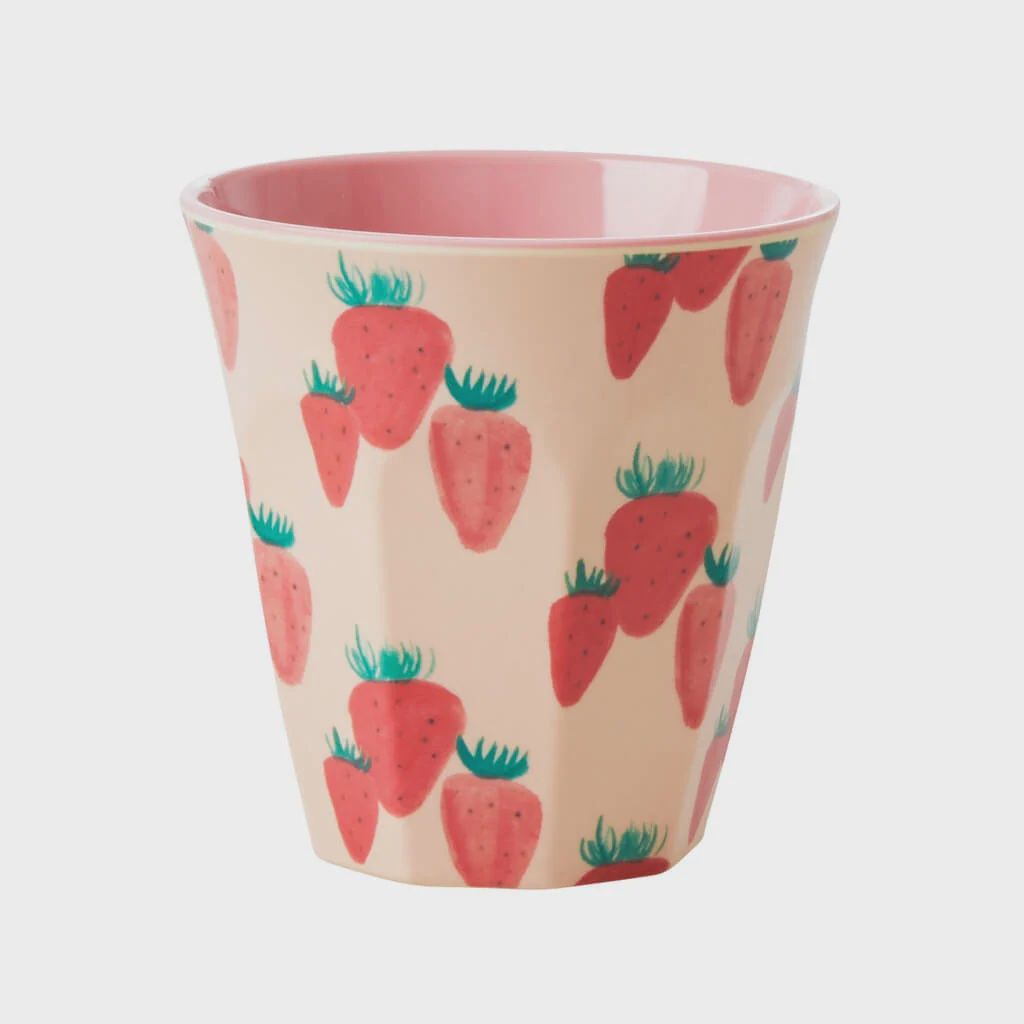 Rice beker strawberry - 250 ml