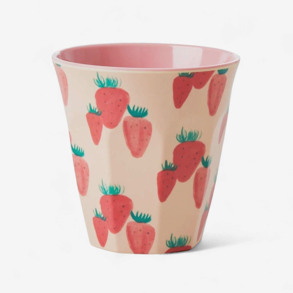 Rice beker strawberry - 250 ml