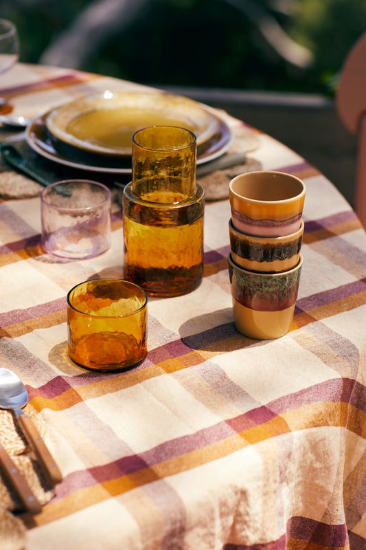 Tube carafe - amber