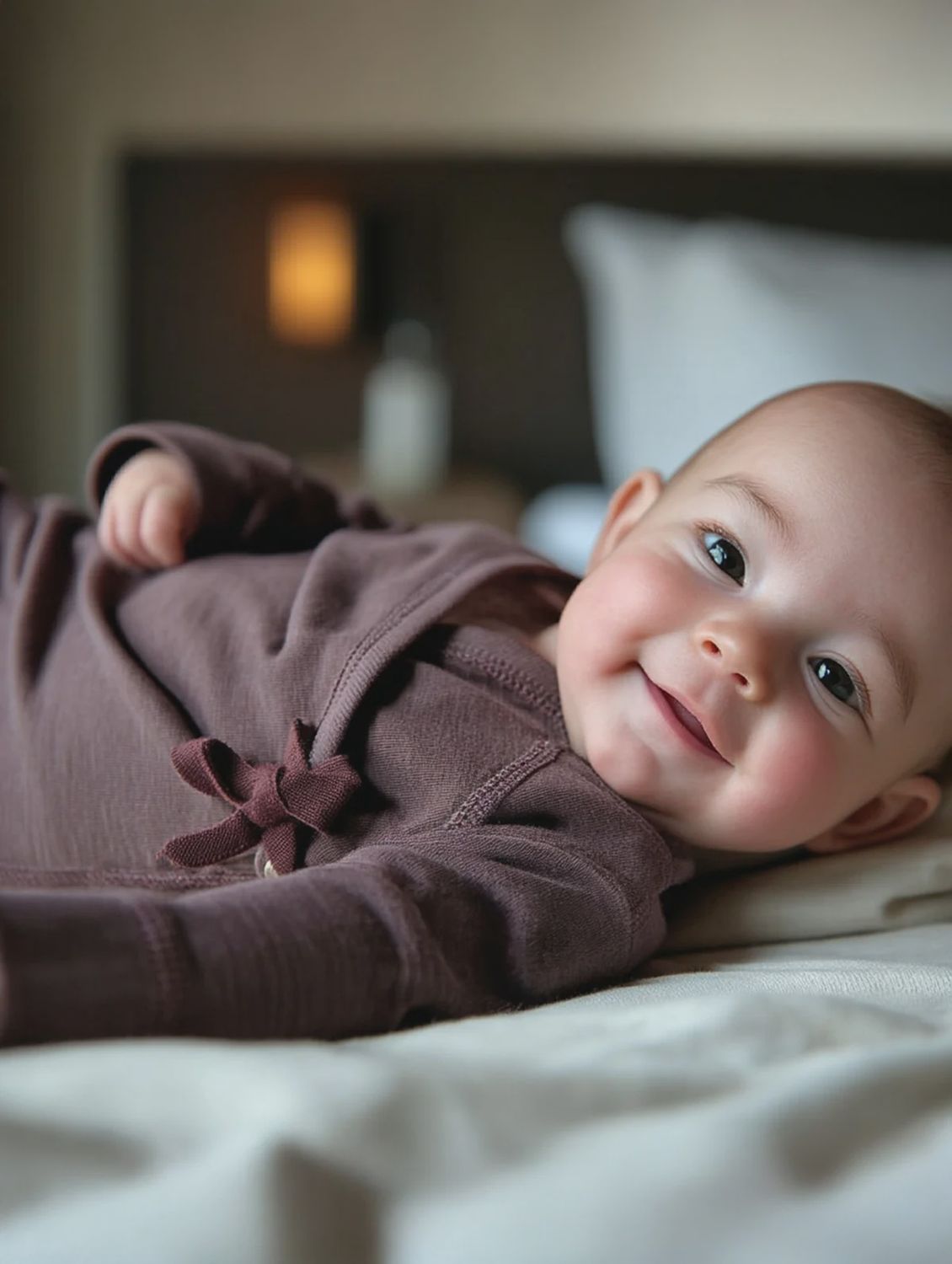 Wollen boxpakje / kruippakje – merinowol - Peppercorn