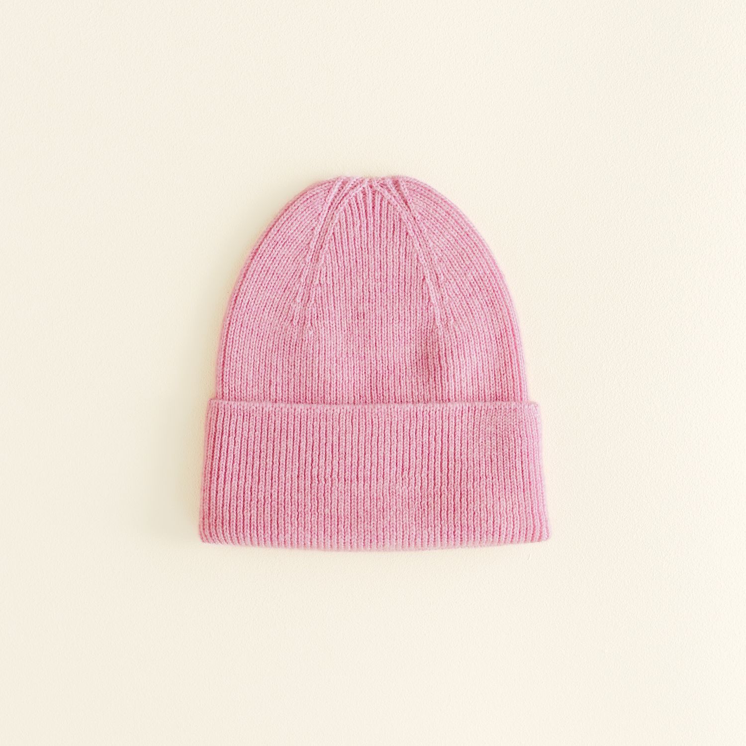 Hvid - beanie fonzie newborn cotton candy