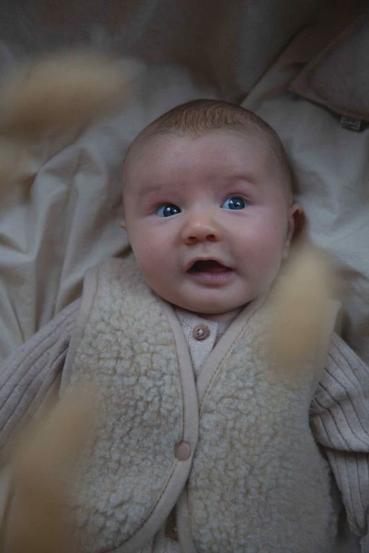 Alwero baby vest Lulu light - Sand brown