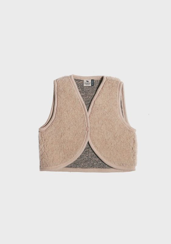 Alwero baby vest Lulu light - Sand brown