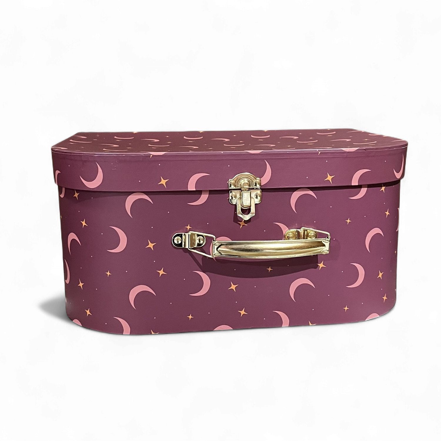 Koffer *paars 33x15,5x25cm