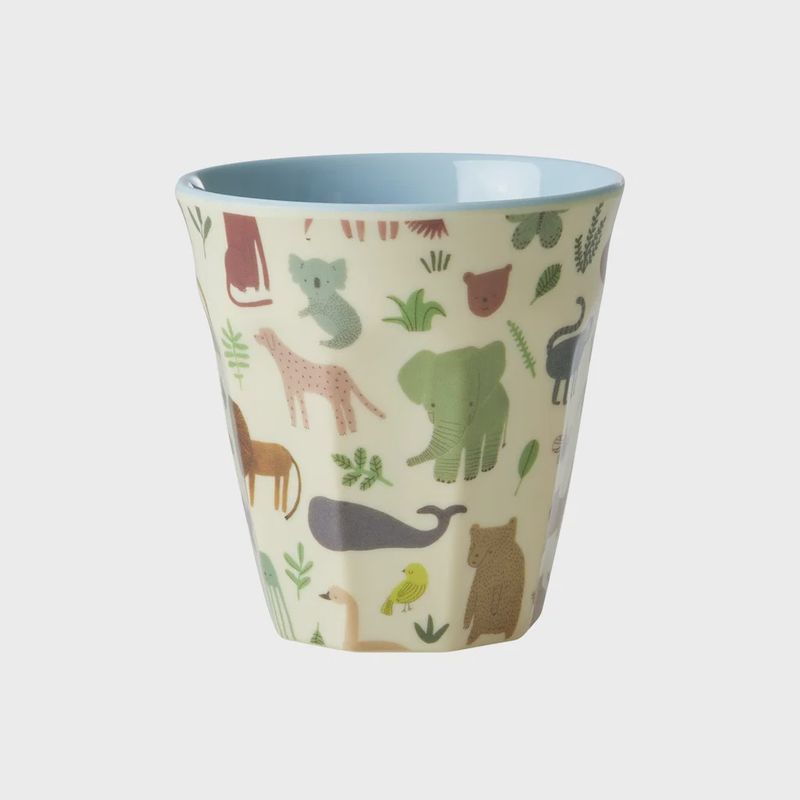 Rice kinderbeker sweet jungle blue - 160 ml